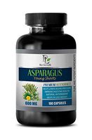 Blood Pressure Natural Supplements - Asparagus Young Shoots Extract 600MG - Premium 4:1 Extract - Asparagus Root Extract - 1 Bottle 100 Capsules