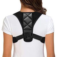 ZAHEMES Posture Corrector for Men&Women, Adjustable Back Brace Support for Back Posture, Upper Back Straightener Body Brace Corrector for Neck/Upper Back/Shoulder to Relief Pain - Back Brace