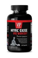 Muscle gain Equipment - Nitric Oxide PRE Workout 2400MG - Fat Burner - Boost Muscle Mass and Strength - Nitric Oxide Booster - 1 Bottle (90 Capsules)