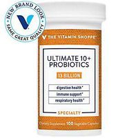 Ultimate 10+ Probiotics, 13 Billion CFUs for Digestive Health, Immune Support and Respiratory Health (100 Vegetable Capsule) by the Vitamin Shoppe