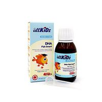 allKiDz® DHA Fish Smart for Kids Children deep sea Fish Oil high Potency (90ml)