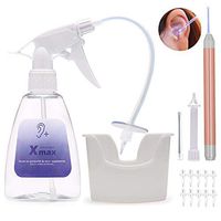 Safe Effective Earwax Removal Kit-Ear Irrigation Cleaning System with Fluorescent Ear Wax Remover, Relieve Earache, Tinnitus, Hearing Loss