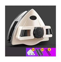 FZ FUTURE Window Cleaner Tool, Double-Sided Magnetic Glass Wipe, Ultra-Strong Both Side Glass Surface Cleaning, Adjustable Magnetic, for High-Rise Glazed Windows Thickness 5-35mm