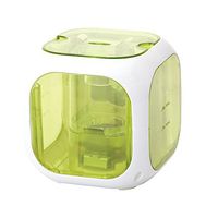 HealthSmart Cube Mate Essential Oil Diffuser, Cool Mist Humidifier, Oil Diffuser And Humidifier, Filter Free, Compact, Freshen Your Home or Office with your Favorite Scent, Green