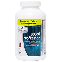 Member's Mark Stool Softener Docusate Sodium 100mg, 1200 Count