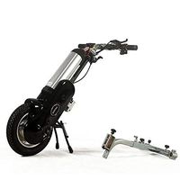 Life HS Electric Wheelchair Front Drive Head, 12 Inch Electric Wheelchair Front Wheelchair Accessories Trailer Head Scooter (36V 15AH),Black,B