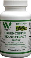 Green Coffee Bean Extract 800 Mg -120 Capsules - #4541