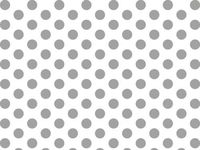 5ct Silver Metallic Polka DOTS White Tissue Paper for Gift Wrapping 20"x30" Sheets nfLG -1347