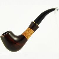 Tobacco smoking pipe - 6.5'' (16,5cm) made of pear. Smoking pipes!