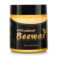 Aibrisk Wood Seasoning Beewax,Traditional Beeswax Polish Multipurpose Natural Wood Wax Polish for Wood, Furnitur, Nourishes and Protects Dry Wood（1 Pack）