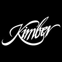 Kimber Firearm Logo - Vinyl 5" wide (color: WHITE) decal laptop tablet skateboard car windows sticker