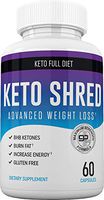 Keto Ultra Shred Diet Pills - Keto Advanced Weight Loss Fat Burners for Women and Men | Keto BHB Salts to Burn Fat Fast on Keto Diet | Ketogenic Keto Slim Supplement |Exogenous Ketones - 60 Count