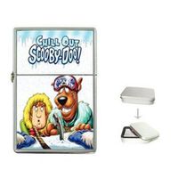New Product SCOOBY DOO CHILL OUT Flip Top Cigarette Lighter + free Case Box