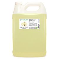 Grapefruit Seed Oil - 1 Gallon Plastic Jug w/Cap - 100% Pure Carrier Oil - GreenHealth