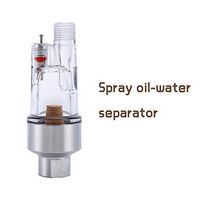 Zerone Mini Air Filter Water Trap,Airbrush Air Filter Separator Moisture Water Trap 1/8'' Fittings Hose Paint Spray Gun