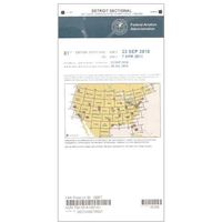 FAA Chart: VFR Sectional DETROIT SDET (Current Edition)