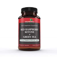 Futurebiotics Vegetarian Capsules, Red Raspberry Ketone Plus Green Tea, 60 Count