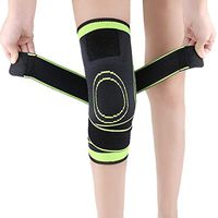 youeneom Knee Brace Knee Support, Compression Sleeve for Men & Women for Pain Relief forArthritis, Meniscus Tear, ACL, MCL, Best Neoprene Stabilizer Wrap - for Men & Women (Pack1) (S, Green)