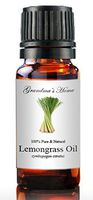 Grandma's Home Essential Oils - 100% Pure Therapeutic Grade (Lemongrass, 10 mL)