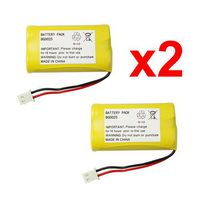 2 Fenzer Rechargeable Cordless Phone Batteries for Vtech BT175242 BT-175242 BT275242 BT-275242 6119 6128 6129 Cordless Telephone Battery Packs