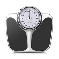 Mechanical Bathroom Scales, Weighing Fast + Reliable, Easy to Read Analog Dial, Rugged Platform, No Button/Battery, Worry-Free CQOZ