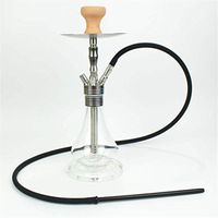 XZYP Arabian Modern Hookah, Stainless Steel High-Grade Arabic Hookah Set, Acrylic Hookah Hookah Shish