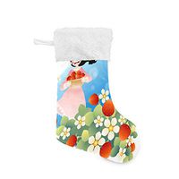 Christmas Socks Girl Carrying Strawberry Basket Personalized Santa Stocking 2pcs Set Gift Kids Fireplace/Restaurant/Hotel/Club/bar for Xmas Tree Decor