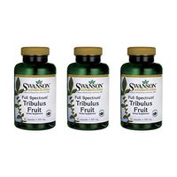 Swanson Full-Spectrum Tribulus Fruit 500 mg 90 Caps 3 Pack