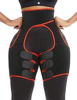 Lover-Beauty High Waist Ultra Light Thigh Trimmer Everyday Shaping Neoprene Thigh Shaper Red 4XL