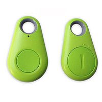 Yuniole Mini Smart Finder Bluetooth Tracer Pet Child GPS Locator Tag Alarm Wallet Key Tracker, Tracker Smart Key Finder Locator for Kids Boys Girls Pets Keychain
