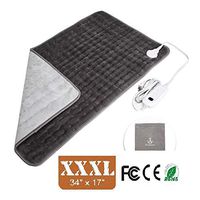 Heating Pad, Anbber XXXL Extra Large Electric Heating Pad with Auto Shut Off for Back Pain Neck Shoulders Legs Waist Pain Relief Cramps,Fast-Heating Technology,6 Temperature Settings Washable Heat Pad