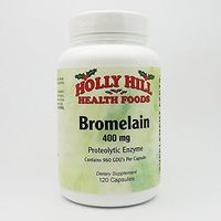 Holly Hill Health Foods, Bromelain 400 MG, 120 Capsules