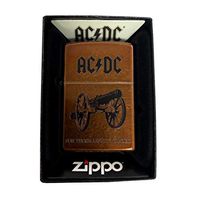 Zippo Custom Lighter - Toffee AC/DC for Those About to Rock Album Cover Cannon Music Band