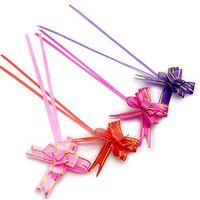 Cozylkx Pull Bow Ribbon - 21 x 1.5cm Gift Knot Wrap Pull Bows Ribbion Strings for Easter and Wedding Car Decoration, Set of 20(Mixed)