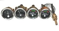 Massey Ferguson Gauge Set- Oil Pr(Male), Temp, Fuel, Ammeter MF 35,50,65,135,150