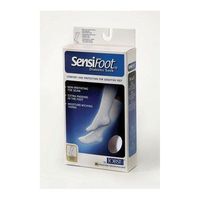 Jobst 110859 SensiFoot 8-15 mmHg Unisex Knee High Diabetic Mild Support Socks - Size & Color- Brown, X-Large