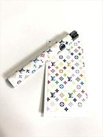510 Threaded Battery Pen Vape Skin Wrap Decal Vinyl Sticker Rainbow White LV