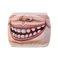 Markmall Unisex Creative Funny dustproof Thermal mask Washable Funny Animal Cotton Anti Dust Mask Anti-Ultraviolet Mask (A)