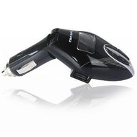 KINGZER Car Kit MP3 Player FM Transmitter Modulator LCD USB Disk TF Remote Blue Light