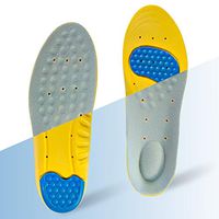 Shoes Insoles Memory Foam Sports Insoles (2 Pairs) Shock Absorption Inserts Plantar Fasciitis Orthotic Heel Pain Relief Inserts Men & Women & Kids (M: Men’s 5.5-8 / Women’s 6-8.5) …