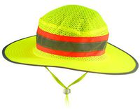 Occunomix LUX-RNG-YXL Hi-Viz Ranger Hat, X-Large, Yellow