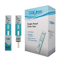 Prime Screen Marijuana THC Single Panel Test Kit 5 Pack- Self-Check Individually Wrapped Urine Screen Tests with Highly Sensitive 50 ng/ml Cutoff Level - WDTH-114