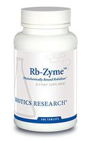 Biotics Research Rb-Zyme™– Whole Food Rubidium Source, Ultra-Trace Mineral, Glandular Health. 100 Tablets
