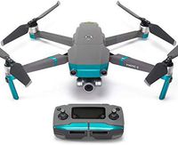 Wrapgrade Poly Skin for DJI Mavic 2 | Accent Color (Caribbean Blue)