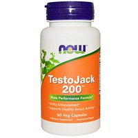 NOW Foods - Testo Jack 200(Tm) 60 Vcaps (Pack of 2)