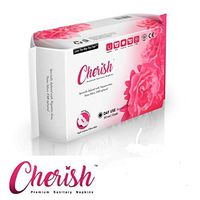 4 Pack Cherish Premium Sanitary Napkins - Day, Night, Overnight, Liners (You Choose Combo)