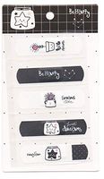 SUKRAGRAHA Cute Adhesive Bandages Lovely Cartoon Print Band-Aid Assorted (25 pc, Cute Star)
