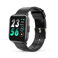 UXD Smart Watch Fitness Tracker with Sleep Heart Rate Monitor Blood Oxygen Saturation Monitor for SPO2, Activity Tracker Pedometer Waterproof Smart Reminder for iOS Android Phone