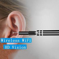 Endoscope Ear Cleaning, 5.5mm Visual Earwax Cleaner, Family Health Care for Phone Laptop Tablet PC Fauay