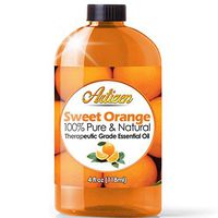 Artizen Sweet Orange Essential Oil (100% PURE& NATURAL - UNDILUTED) Therapeutic Grade - Huge 4oz Bottle - Perfect for Aromatherapy, Relaxation, Skin Therapy & More!